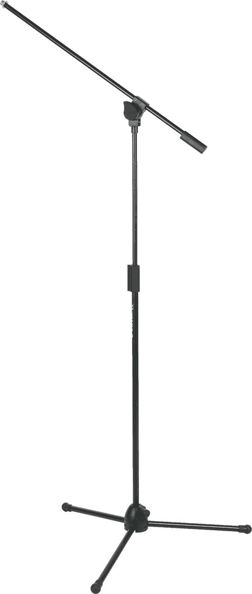 YLiansong-home Pied de Micro Boom Stand Microphone Pied de Micro Perche  Accrue Stand Blé Anti Stepping Stade Trépied Sol Levage Drum Kick ou d'une  Guitare (Color : Black, Size : 90-161cm) 