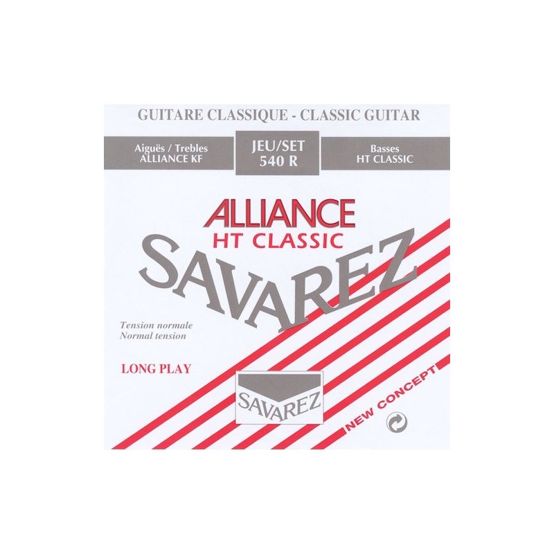 CSA 540R Cordes / Savarez / CORDES CLASSIQUES / 1 Alliance-HT Classic / Jeux / Rouge Tirant Normal - Origine : FRANCE