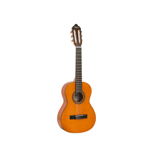 VC202Guitares & Co / Valencia / GUITARES 1 CLASSIQUES / 200 / 1/2 naturelle - Origine : INDONESIE AVEC HOUSSE