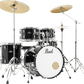 PPA RSS505CC-31 Percussions / Pearl / BATTERIES ACOUSTIQUES / 1 Roadshow / Fusion 20" 5 fûts / Jet Black + pack Sabian Solar 2 c -
