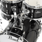 PPA RSS505CC-31 Percussions / Pearl / BATTERIES ACOUSTIQUES / 1 Roadshow / Fusion 20" 5 fûts / Jet Black + pack Sabian Solar 2 c -